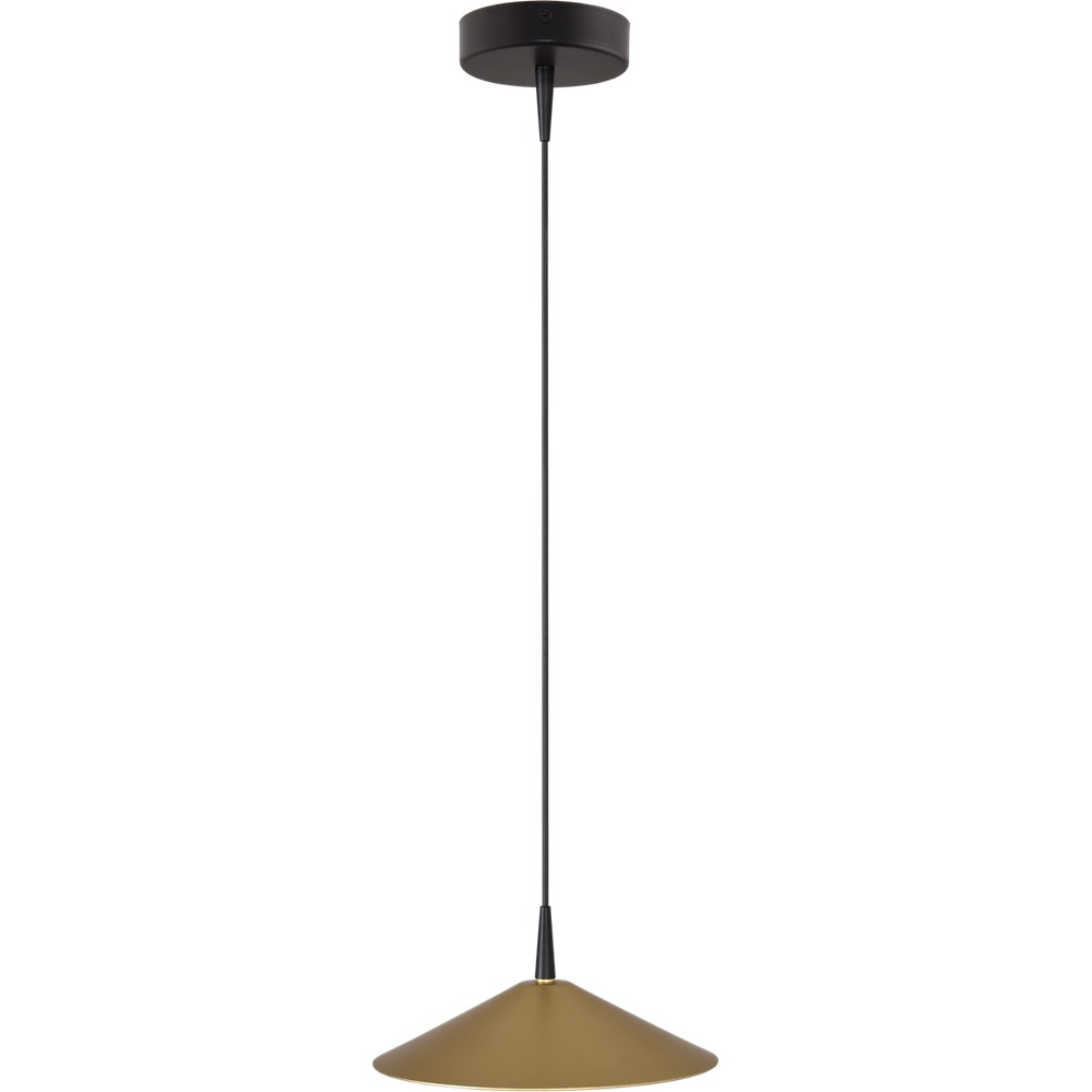 Masterlight Design hanglamp Ceppo zwart met goud Ø 22cm - 2150-05-02-22