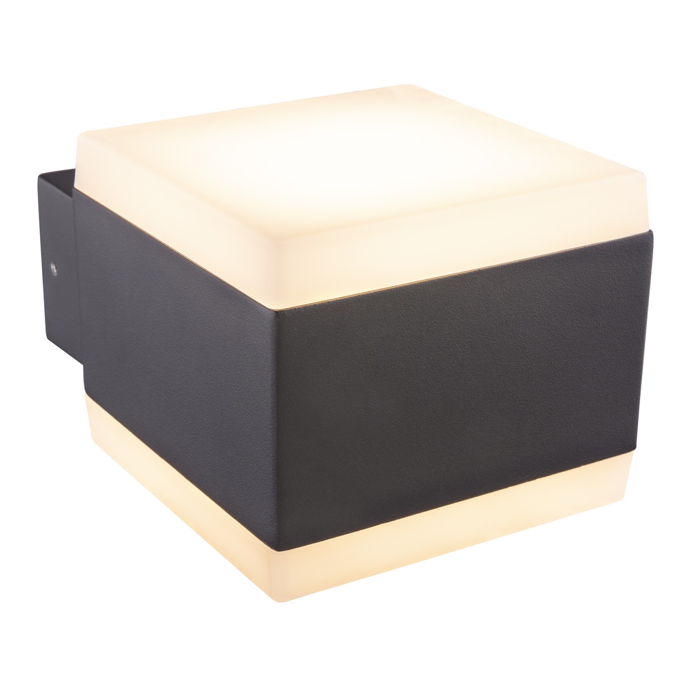 Globo Design wandlamp Slice antraciet - 34173