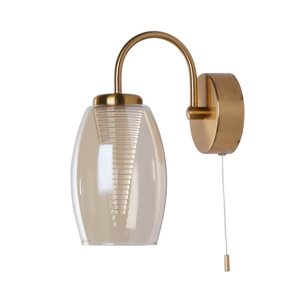 Searchlight WandlampCyclone brons - 97292-1CP