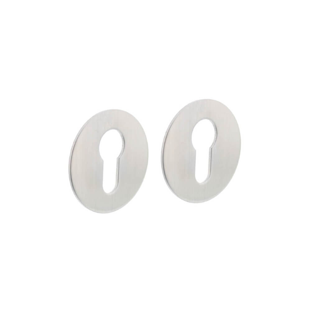 Intersteel Set van 2 cilinderrozettenTira zelfklevend RVS - 0035.340387