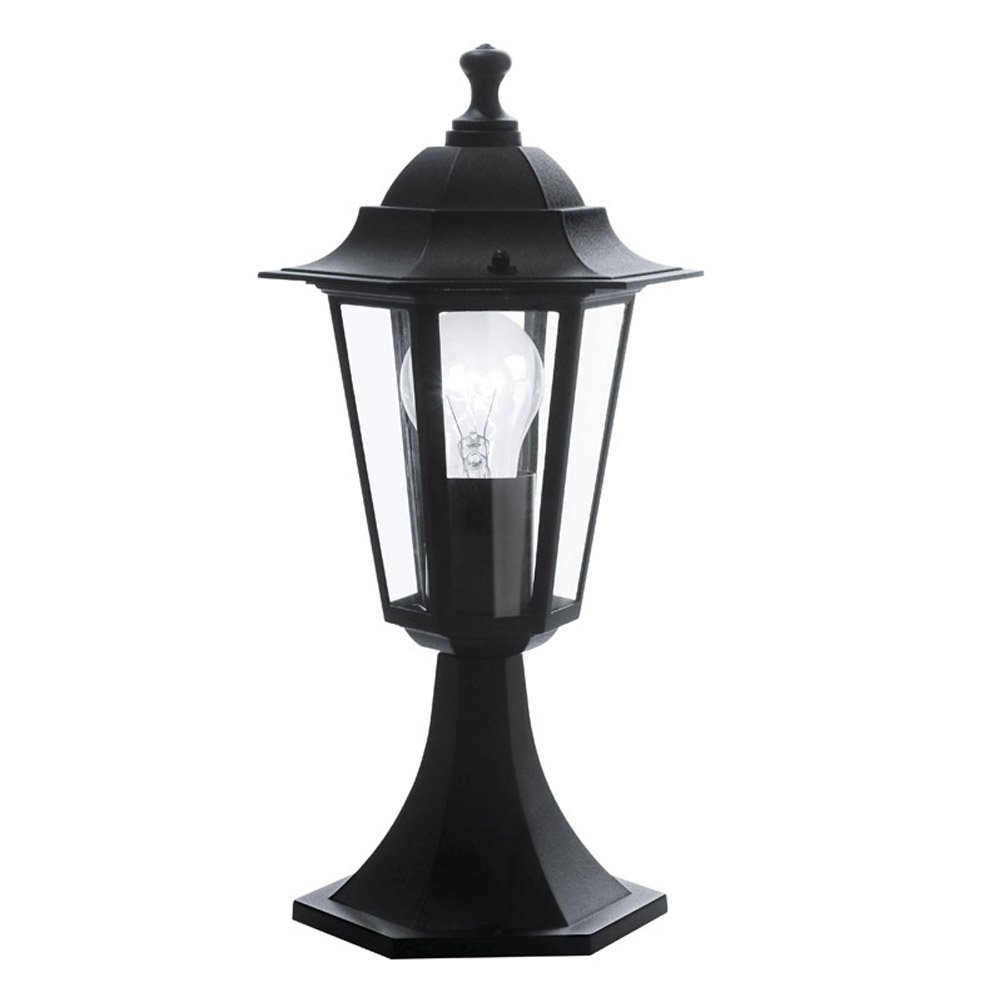 Eglo Staande sokkellamp Laterna 4 40cm zwart - 22472