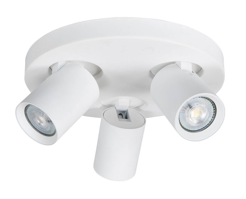 Highlight OpbouwspotOliver 3-lichts mat wit - S7157.00