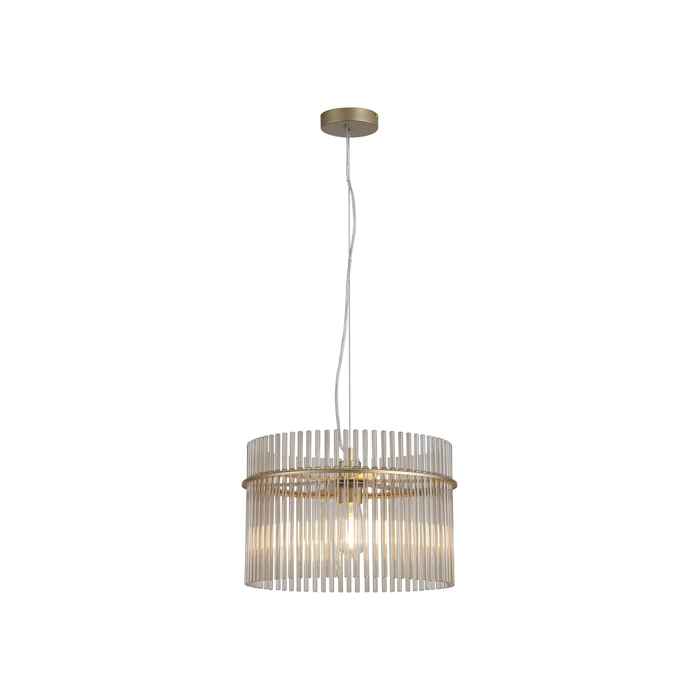 Searchlight Hanglamp Swizzle Ø 40cm goud - 55621CP