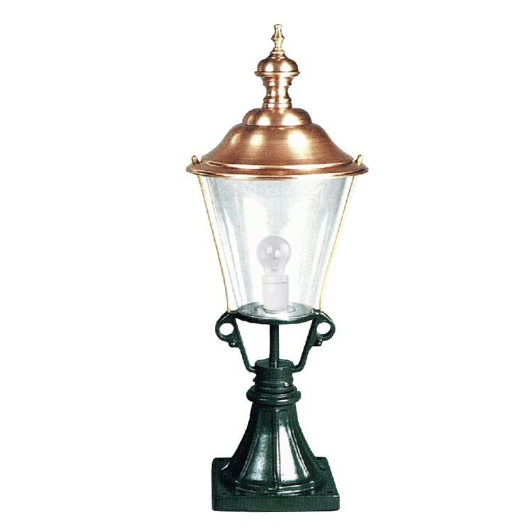 KS Verlichting Nostalgische sokkel lampBreda KS 204 antraciet - 1103