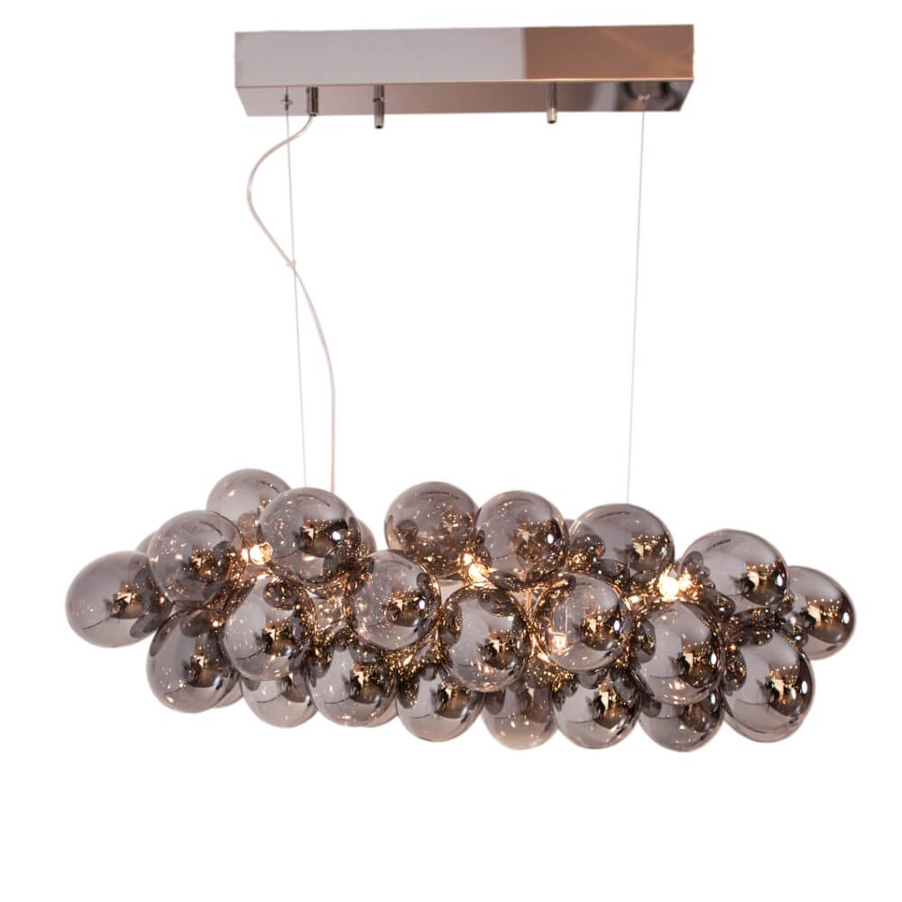 By Rydéns Hanglamp Gross smoke glas 80cm - 4200880-4505