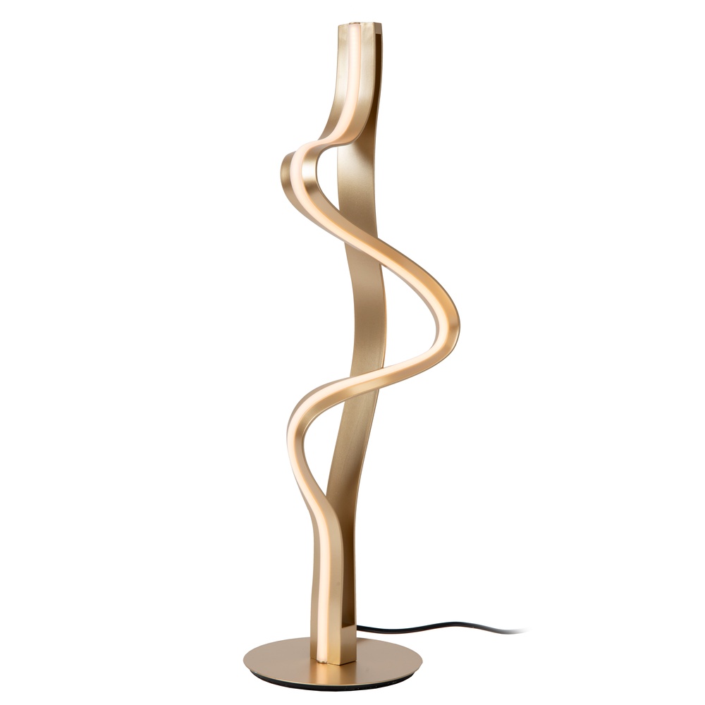 Premium by Lucide TafellampLambada krul goud - 52501/19/02