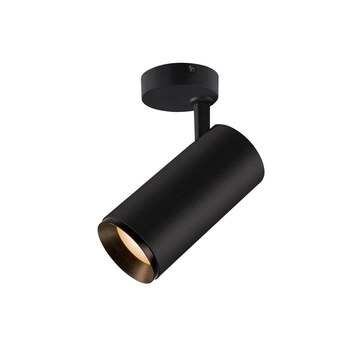 SLV Led opbouwspot Numinos 28w - 2700K - 10cm zwart - 1004291