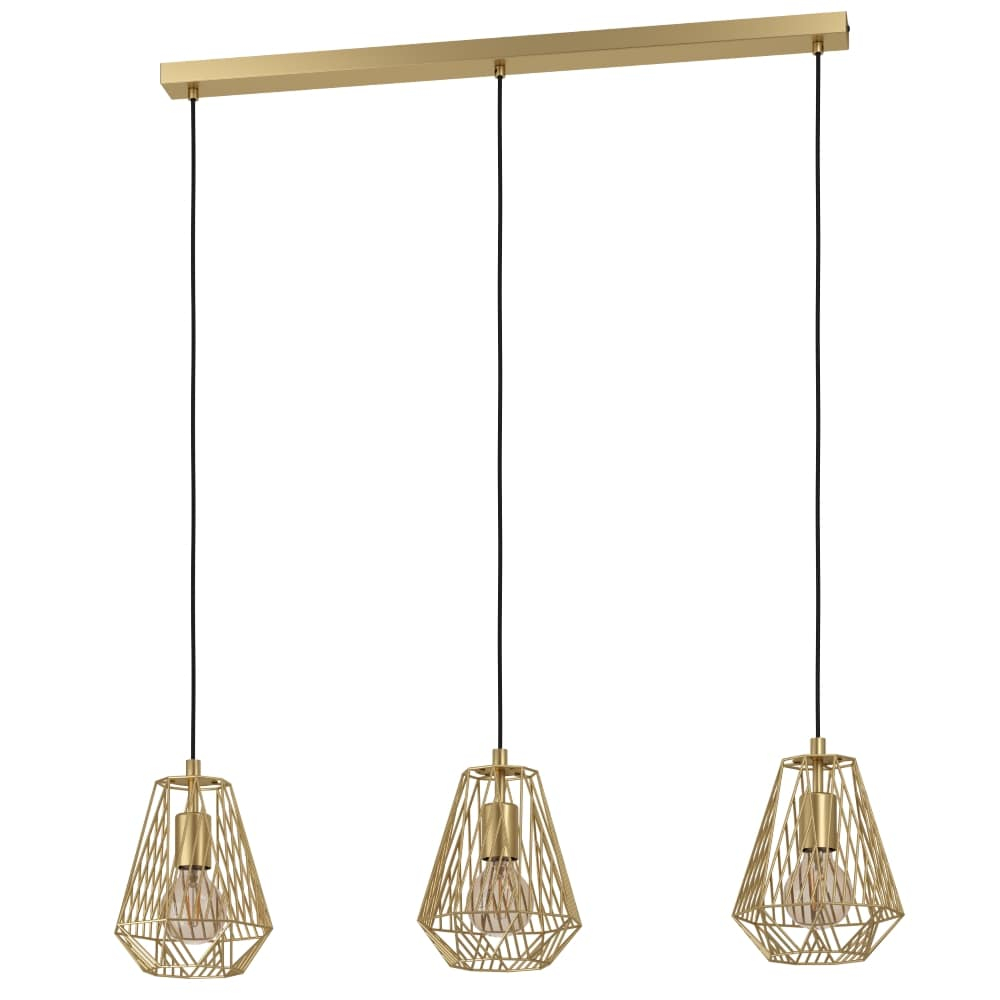Eglo Gouden eettafellamp Stype - 43696