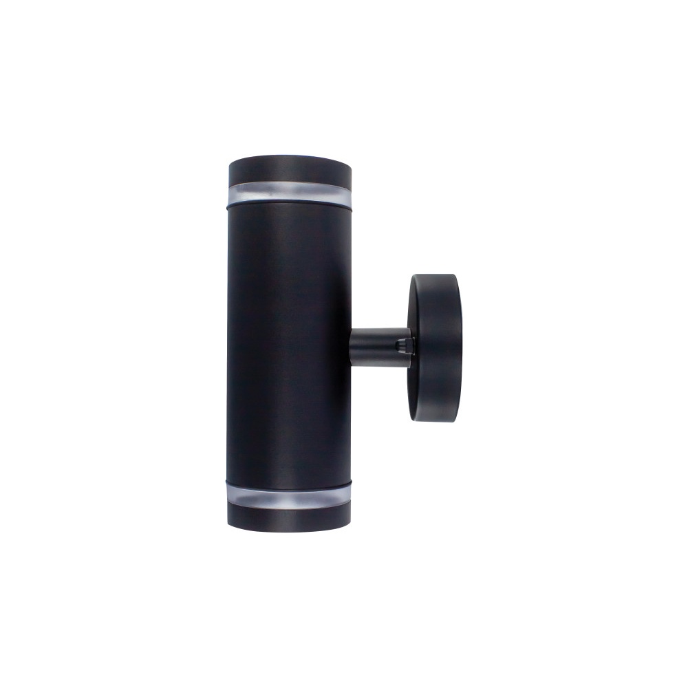 Lyora Up & down lighter Opden Zwart - 2x GU10 - ILDED042
