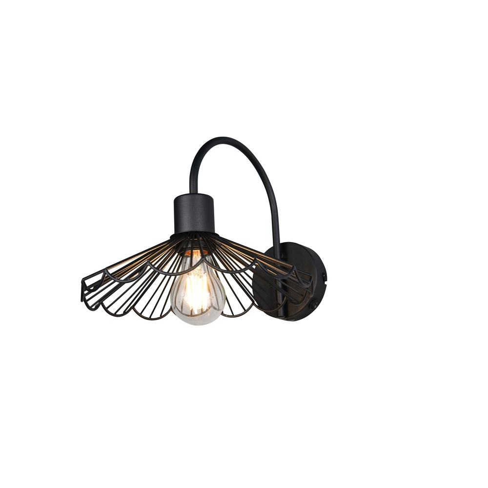 Trio Wandlamp Margarita zwart - R26431732