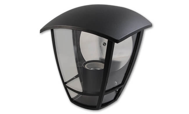 Lyora Platte buitenlampNiko zwart - 5702