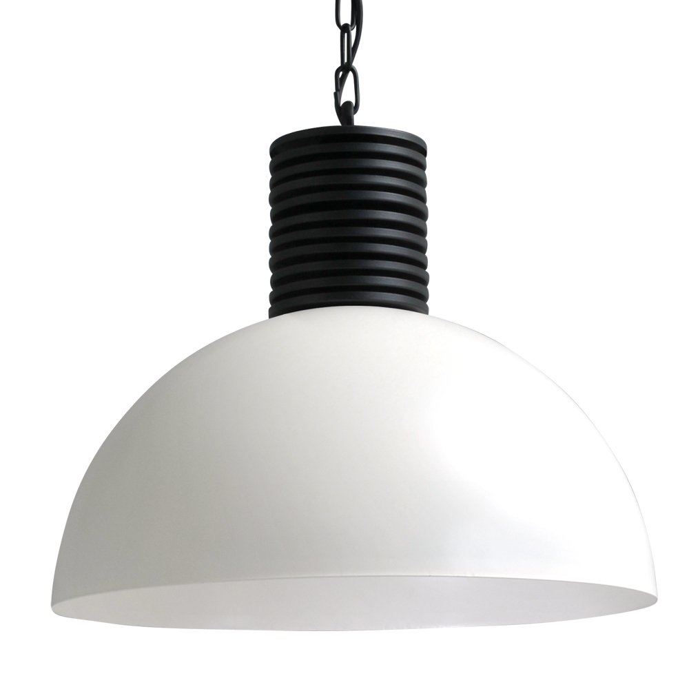 Masterlight Witte industrielampIndustria 50 Bud 50cm wit met zwart - 2197-06-06-R-K
