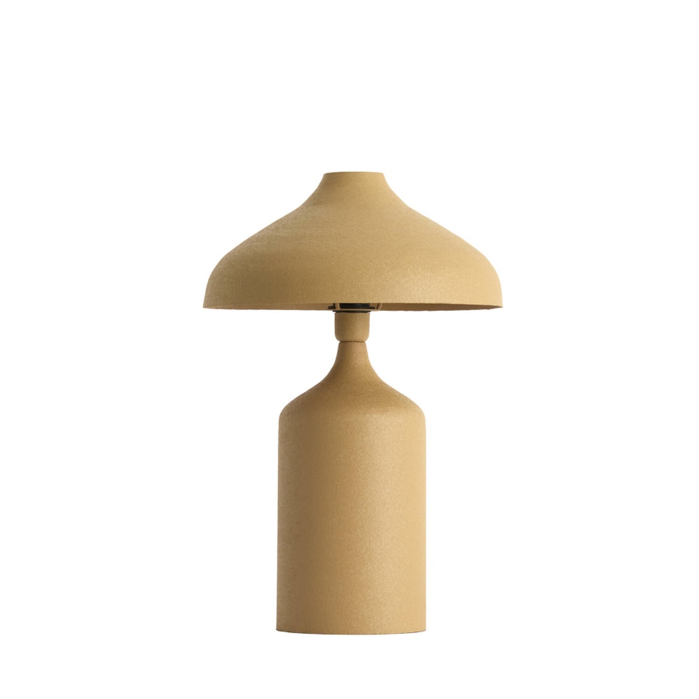 Light & Living Design tafellamp Yebri bruin Ø 36cm - 8058961