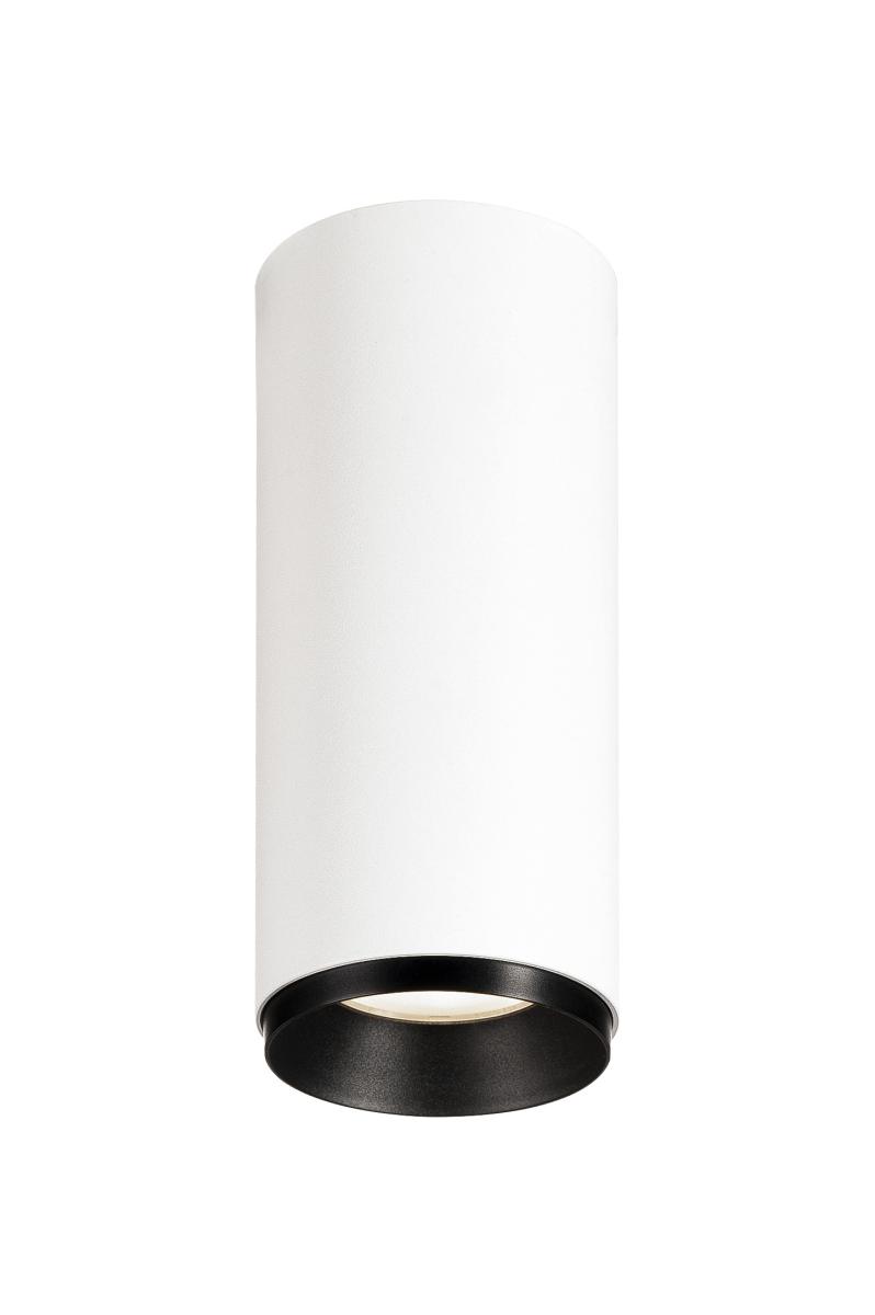 SLV OpbouwspotNuminos S cilinder wit/zwart 4000K - 36gr - 1004143