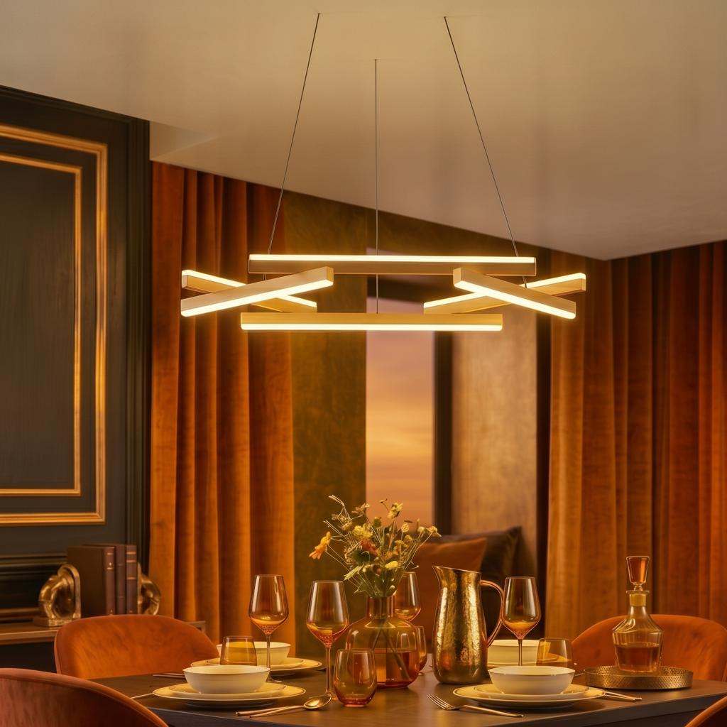 Hanglamp Hyde zwart met goud
