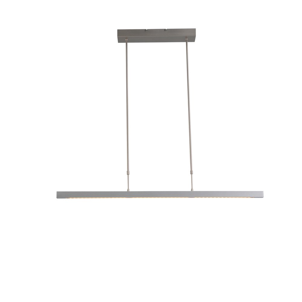 Masterlight Hanglamp eettafel - kantoor Real 3 100cm grijs - 2975-37-S-P-DW