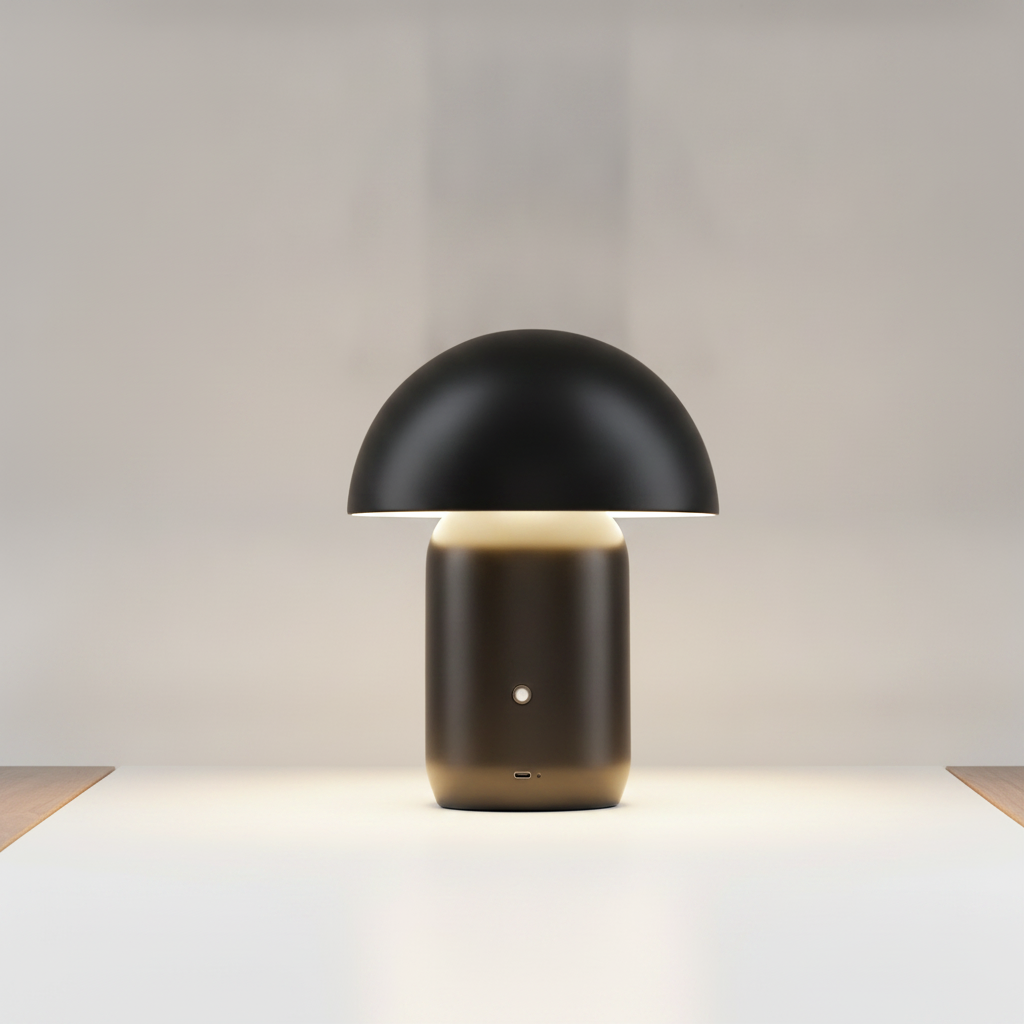 Lyora Design tafellampPois oplaadbaar zwart - 9050169