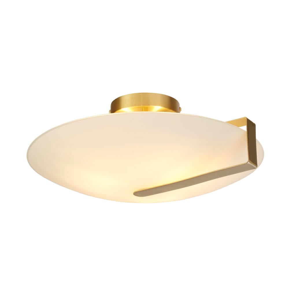 Searchlight Plafondlamp Sundial goud - 73990-3GO