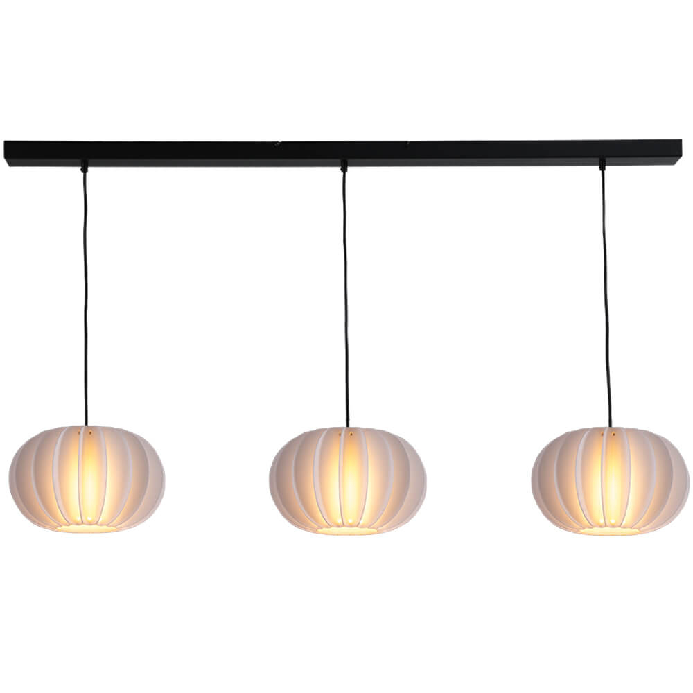 Masterlight 3-lichts hanglamp Arena met Ø30cm kappen - 2721-05-130-3-30