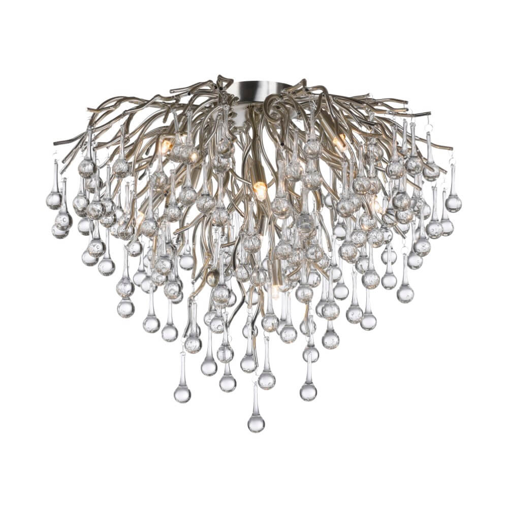 Paul Neuhaus KroonluchterIcicle metaal 50cm - 8091-55