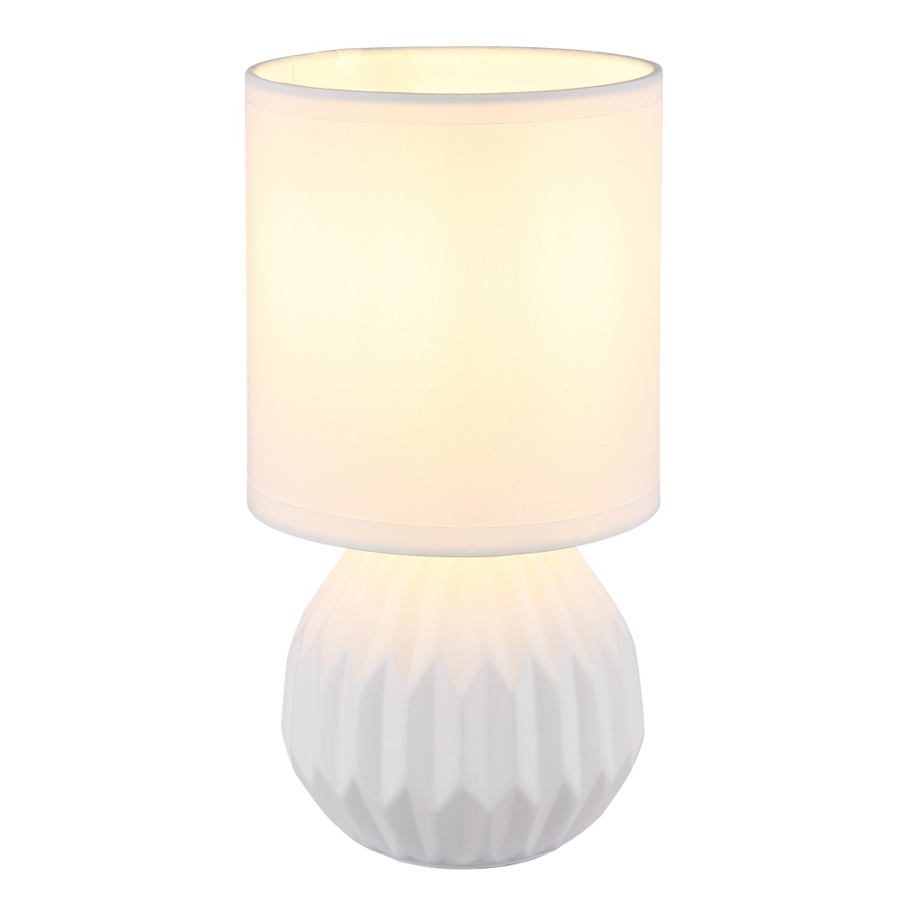 Globo Design schemerlampSylas wit - 21730W