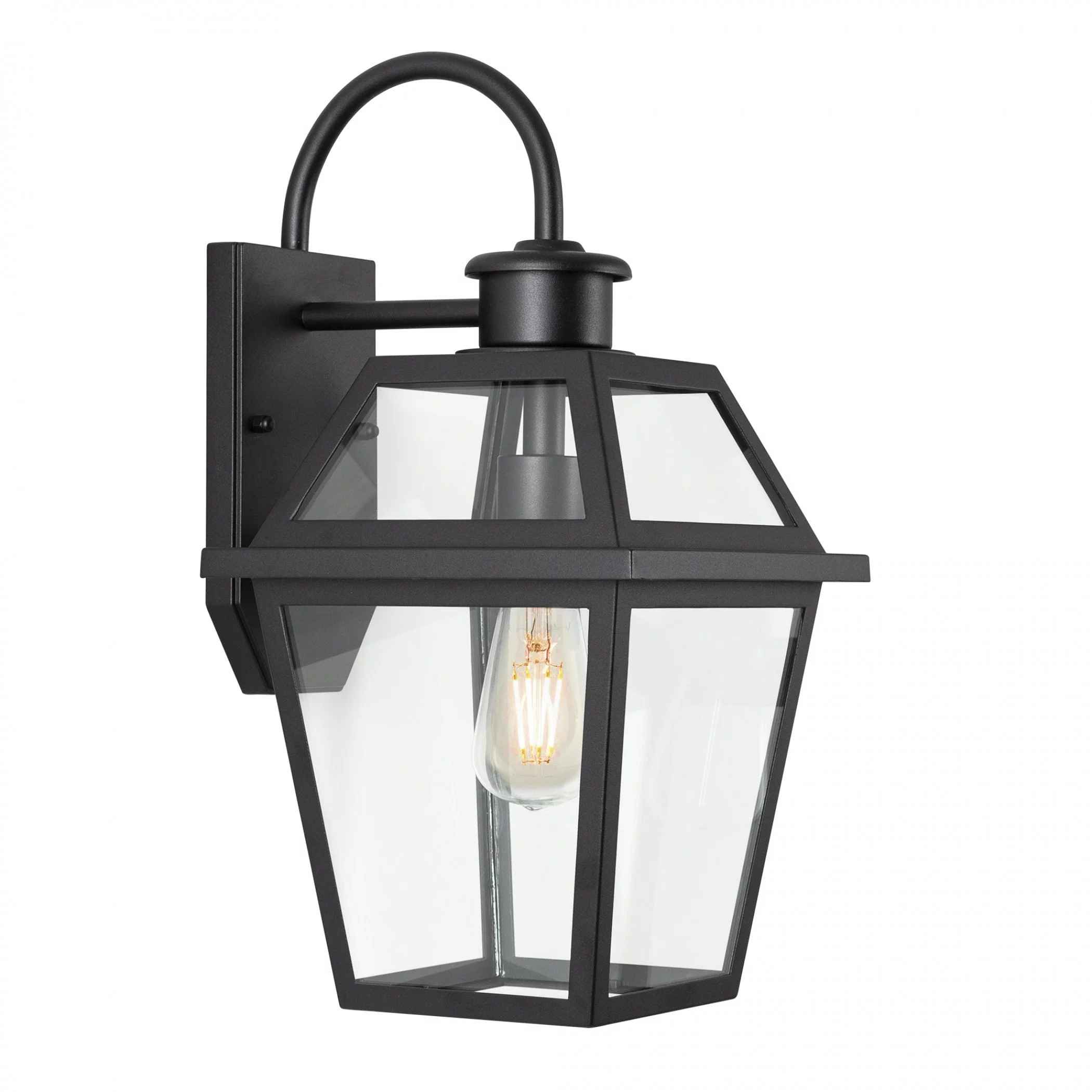 Wandlamp Perth zwart