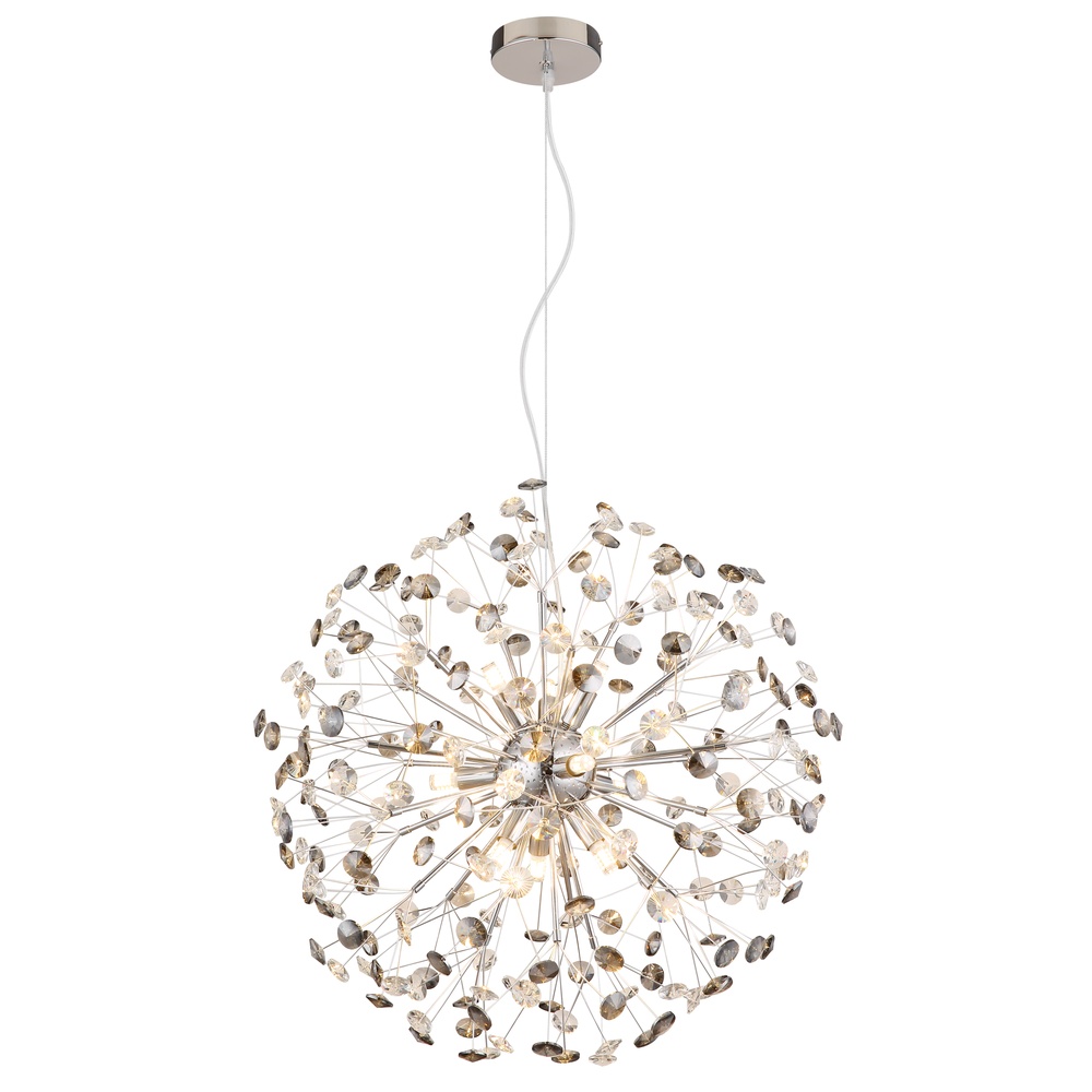 Globo Hanglamp Katrina chroom Ø 60cm - 64135H2C