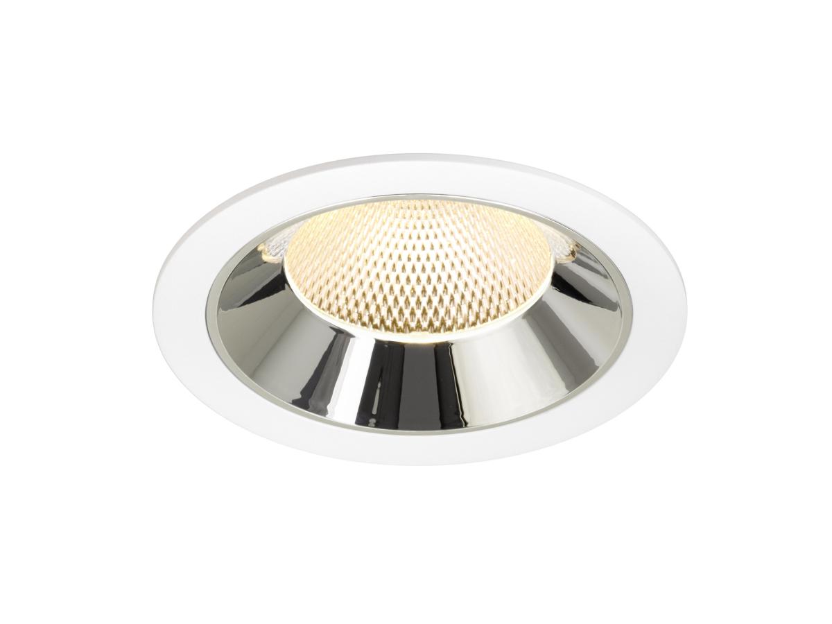 SLV InbouwspotNuminos XL wit/chroom 3000K - 40gr - 1009950