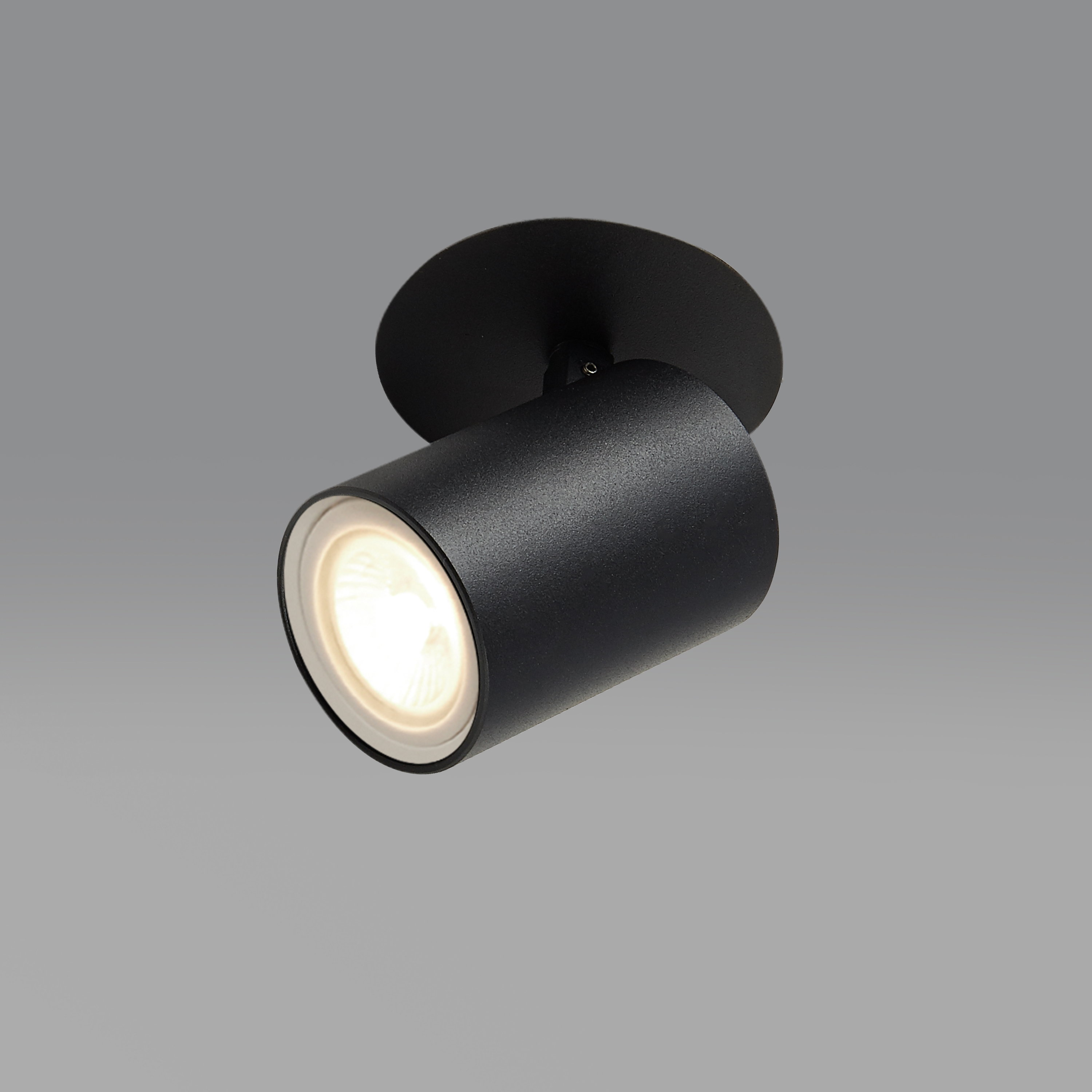 Lyora InbouwspotMoon zwart - 510566