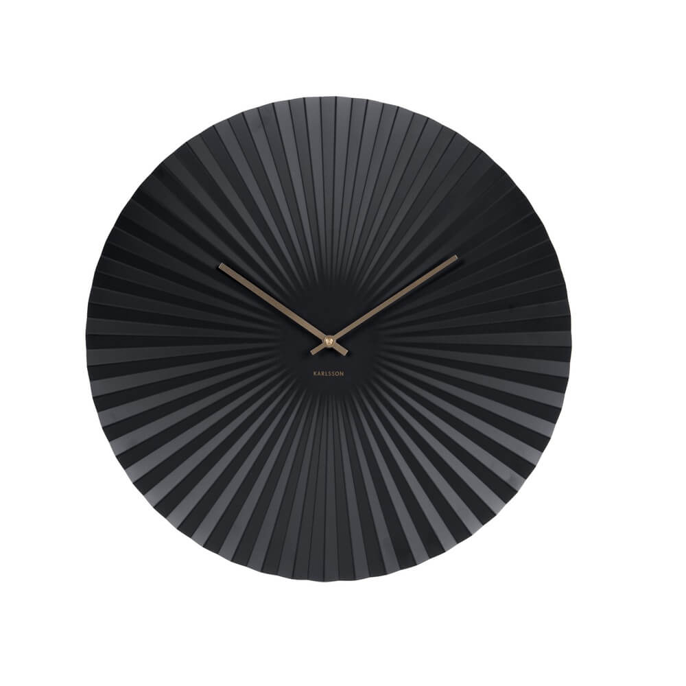 Karlsson WandklokSensu XL zwart - Ø 50cm - KA5658BK