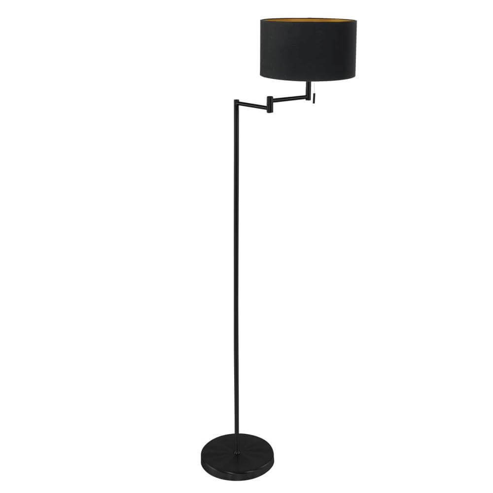 Steinhauer VloerlampBella zwart - 3892ZW