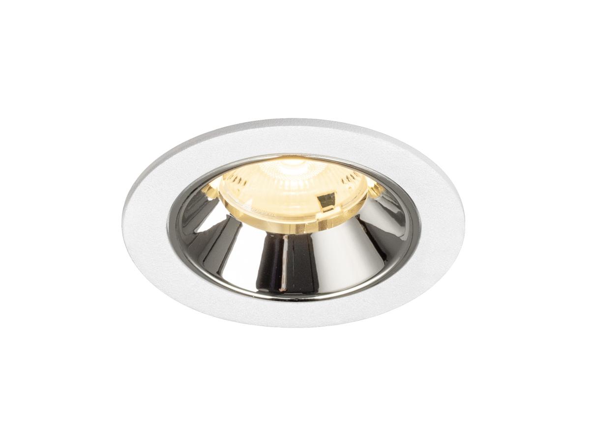 SLV InbouwspotNuminos S wit/chroom 3000K - 20gr - 1009462