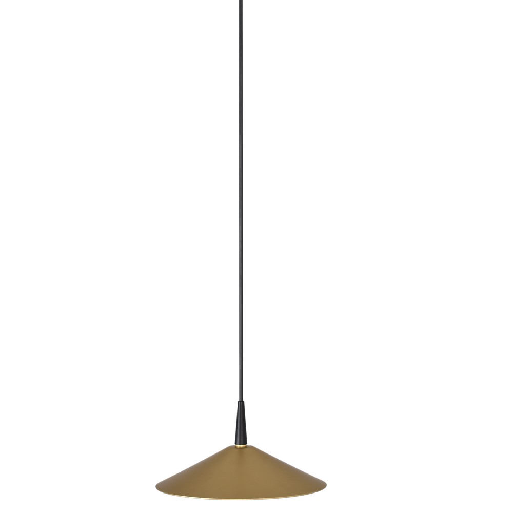 Design hanglamp Ceppo zwart met goud Ø 18cm Masterlight 8718121357683