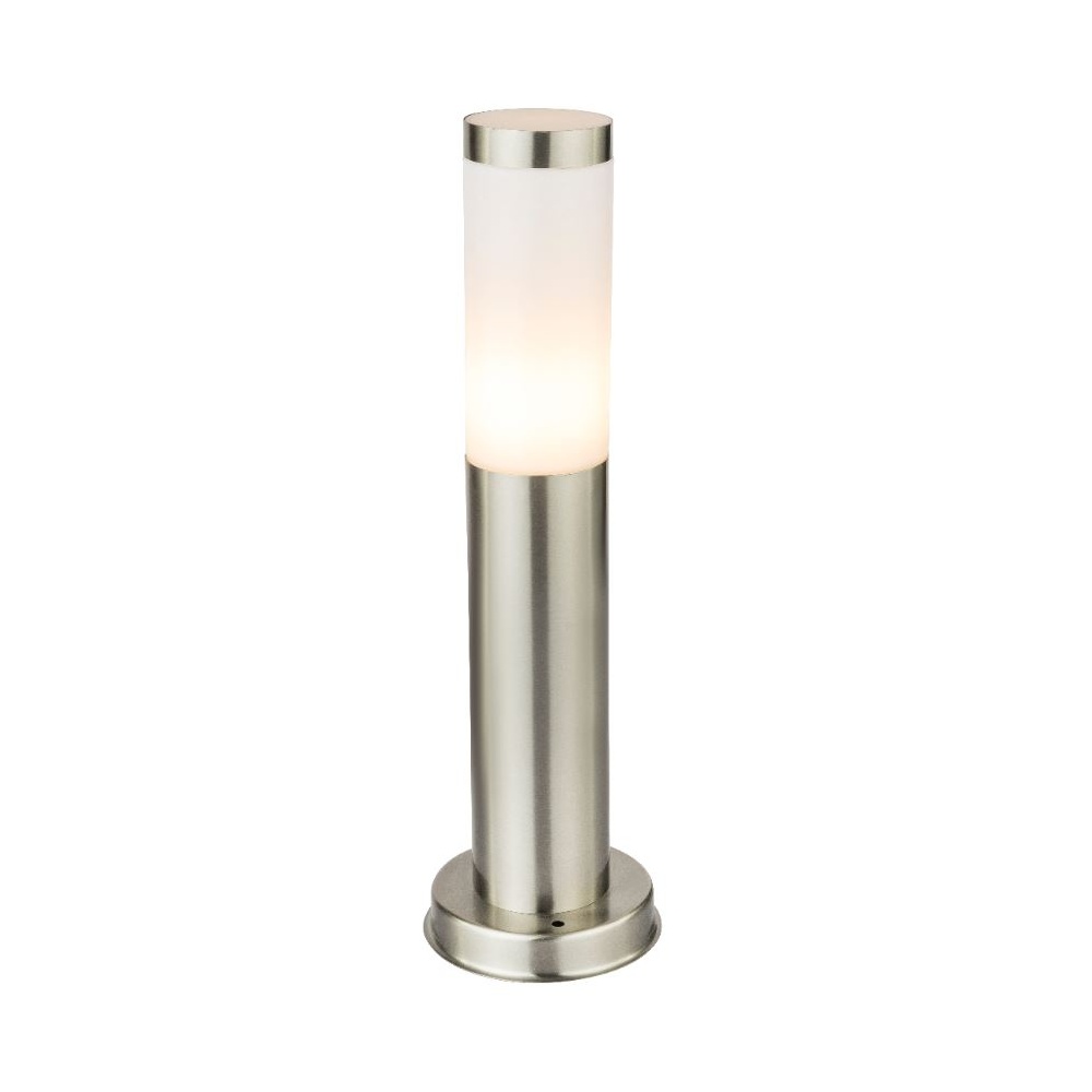Globo TuinlampBoston Led RVS met wit - 8,8W - 3000K - 3158LED