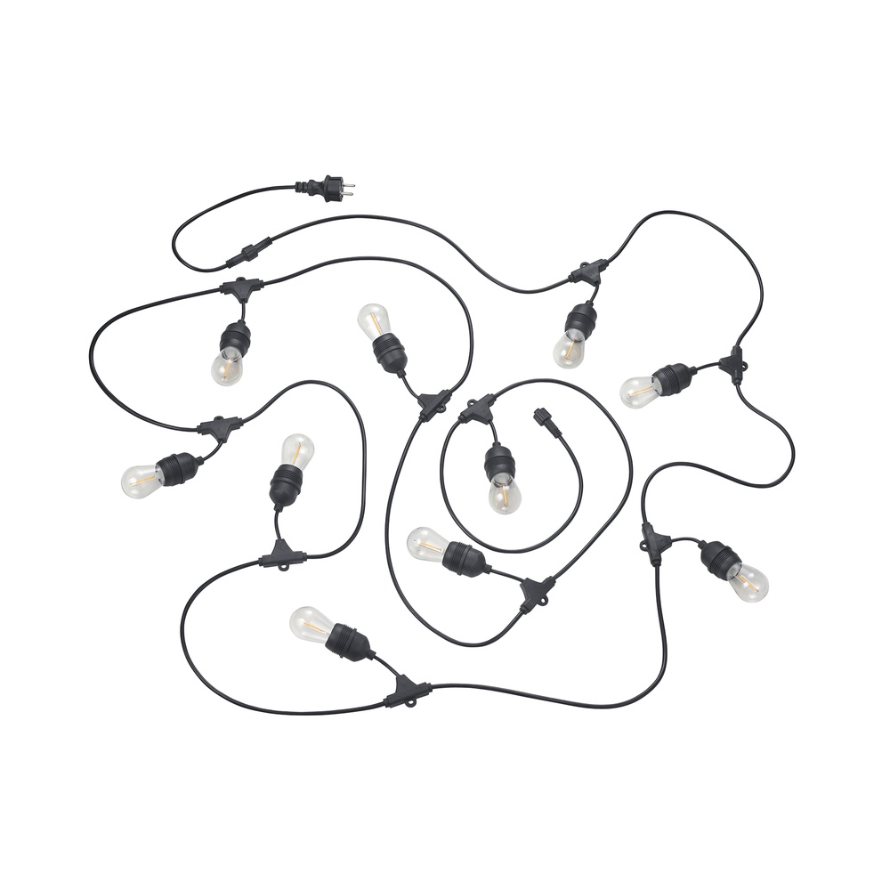 Trio FeestverlichtingChain zwart 10-lichts - R74771132