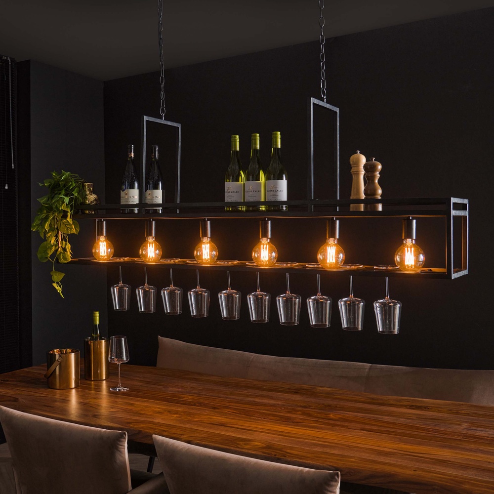 Lyora Keuken eiland hanglamp Decorate 160cm - charcoal - 7972/76