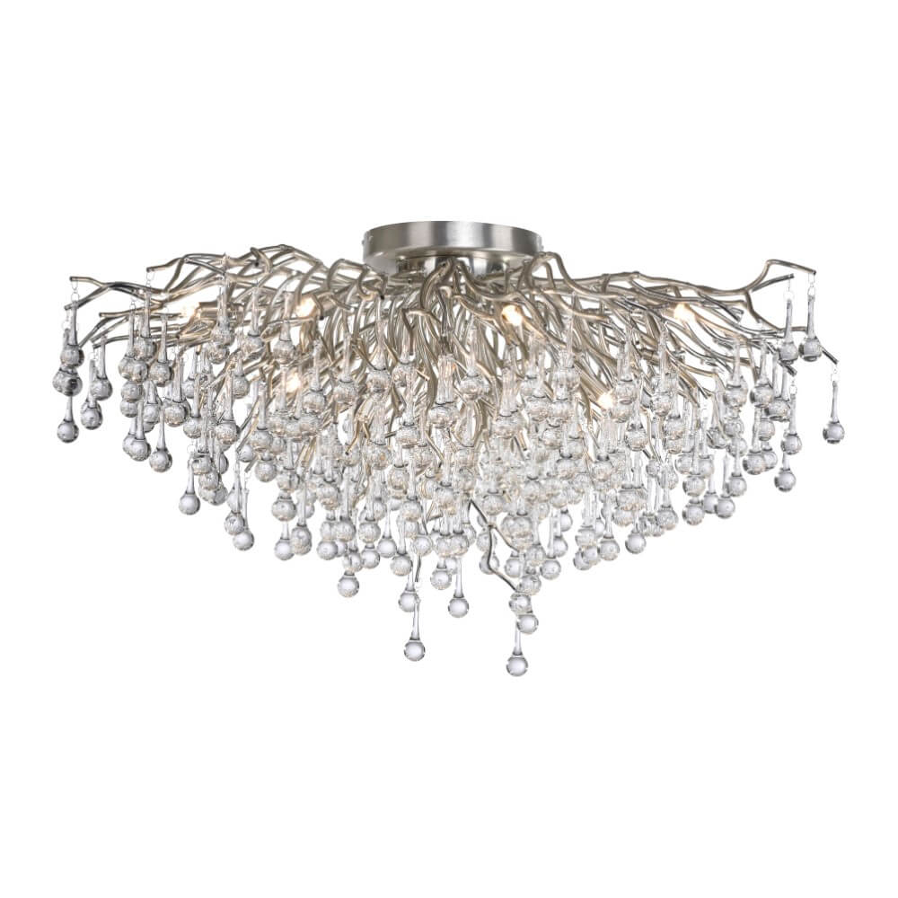 Paul Neuhaus KroonluchterIcicle metaal 100cm - 8092-55