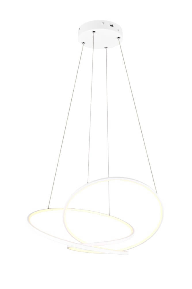 Trio Vide hanglampDarvin wit - 75cm - 349119131