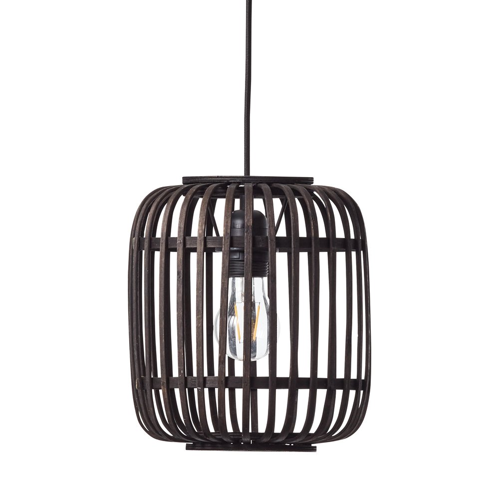 Brilliant Landelijke hanglampWoodrow Ø 21cm - 93777/76