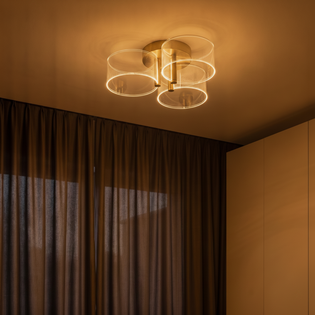 Lyora Design plafondlampGatlin goud Ø 44cm - 110170