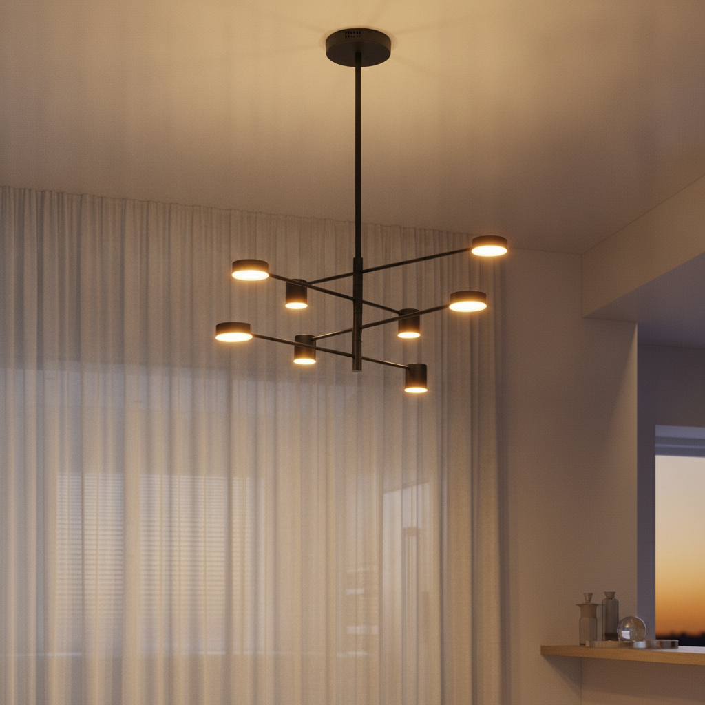 Lyora Zwarte hanglampNordik M design - 9080122