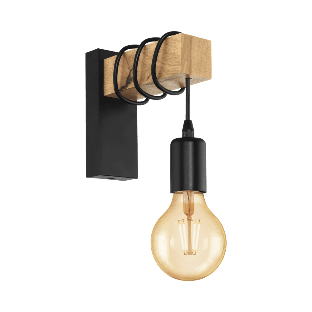 Eglo Houten wandlamp Townshend - 43514