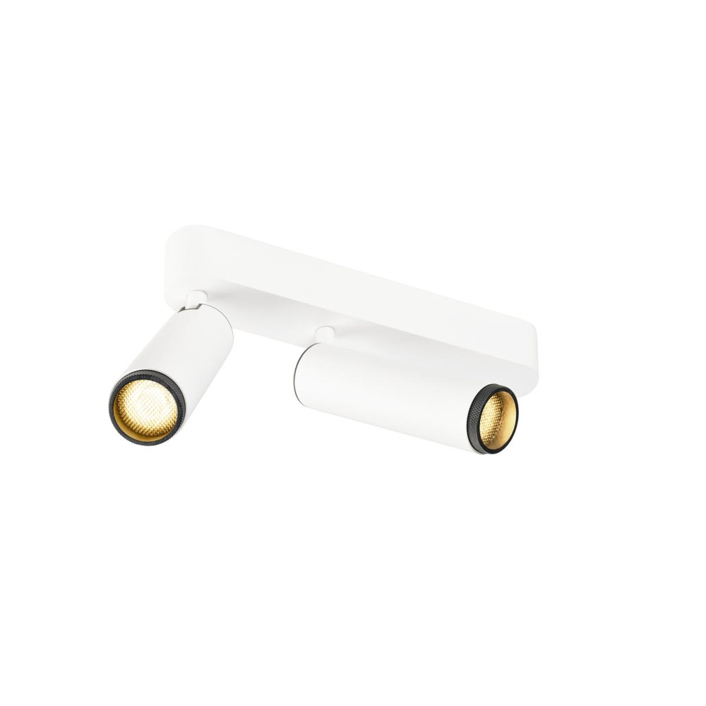 SLV OpbouwspotGrip! M 2-lichts wit 3000K - 1009077