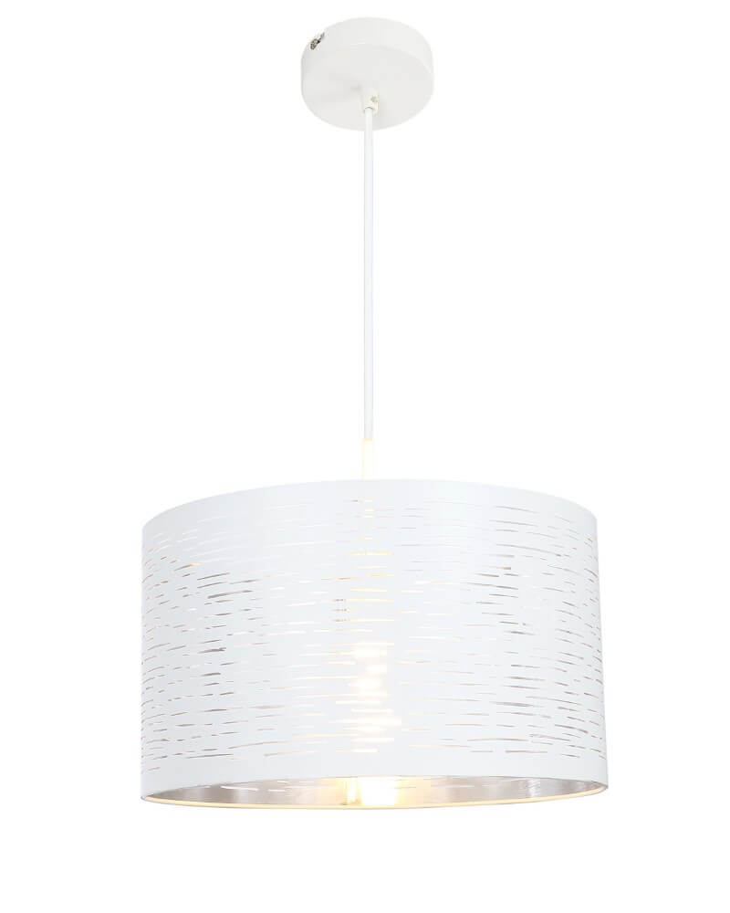 Globo Witte hanglamp Barca Ø 38cm - 15341