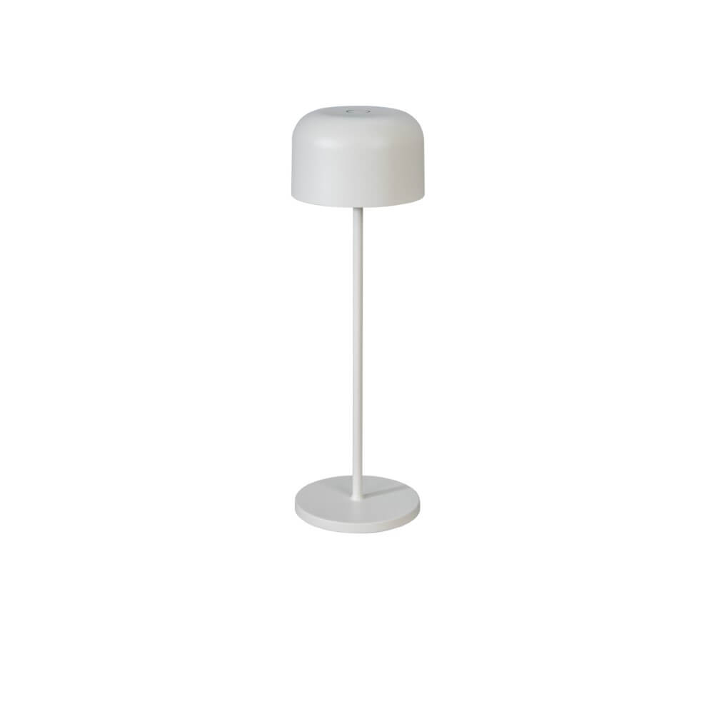 KonstSmide Witte tafellamp Lille oplaadbaar - 7834-250