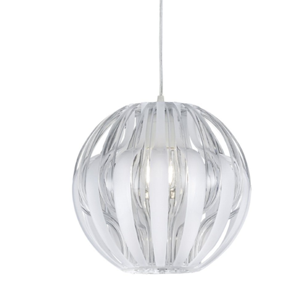 Trio Hanglamp Pumpkin 30cm wit - R30473001