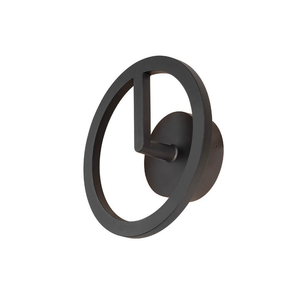 SLV Strakke buitenlampQ-Ring zwart - 1007918