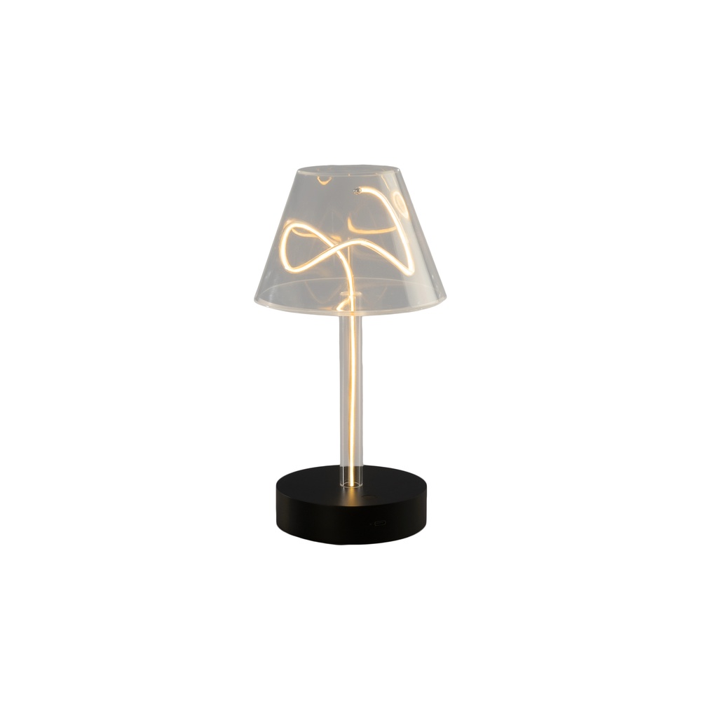 KonstSmide Unieke tafellamp Edison design oplaadbaar - 7897-001