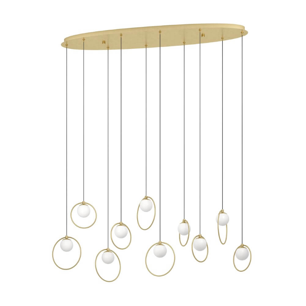 Stars of Light Ovale hanglamp Portocolom 116cm - 390347