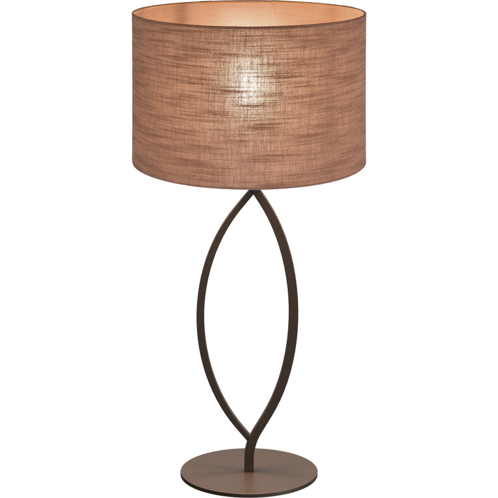 Schemerlamp Terry Duno cacao Ø 37cm